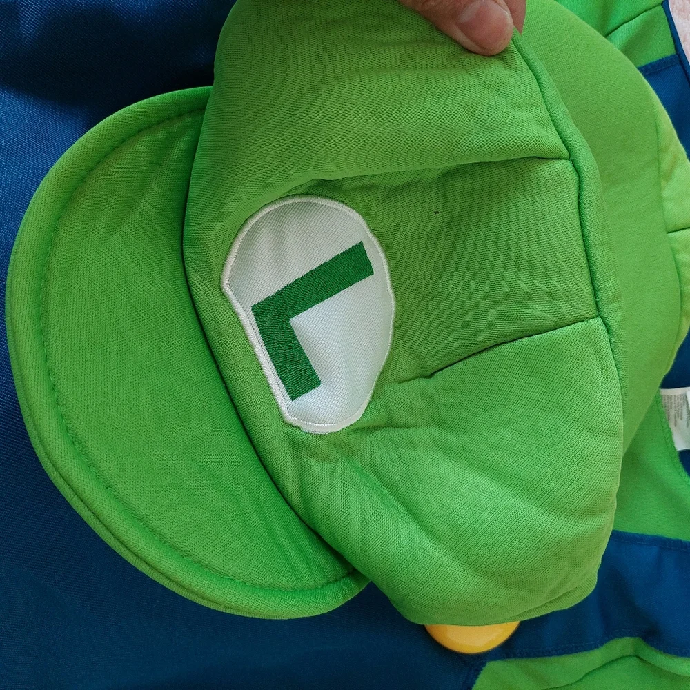 Super Mario Brothers‎ Luigi Costume Size 7-8